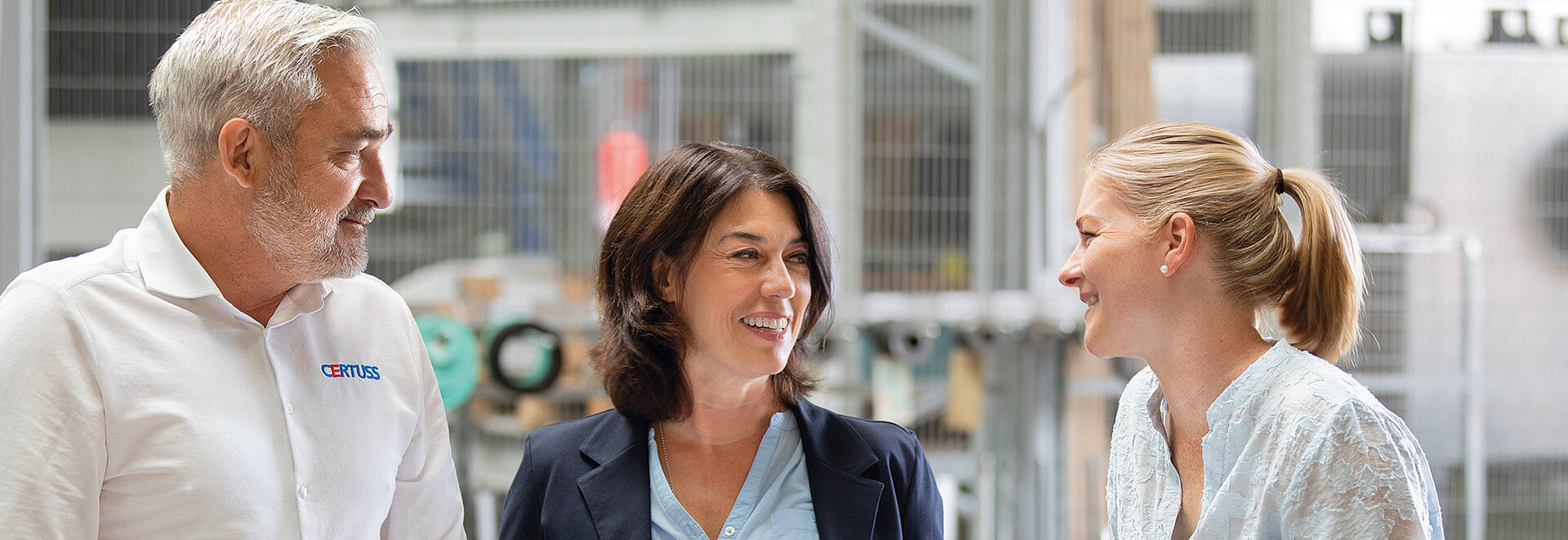 CERTUSS employees in a counselling interview