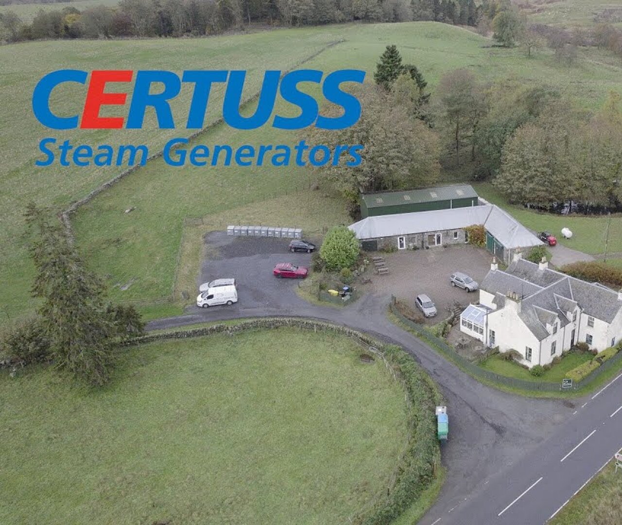 Geradores de vapor CERTUSS para a destilaria Persie Geradores de vapor CERTUSS para a destilaria Persie