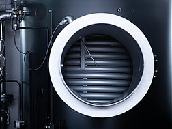 Coil inside a steam generator