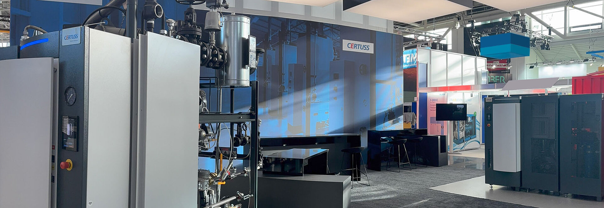 CERTUSS Geschäftsführer auf einer Messe